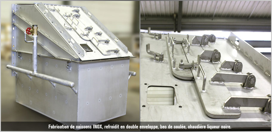 Caisson en inox - Chaudronnerie